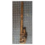 Trimo 22-inch pipe wrench, a classic American-made