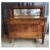 Handsome walnut sideboard measuring 22' deep x 50'