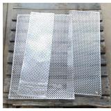 C3 - Three-Piece Metal Decorative Screen Three-pie