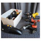T5 - Tote of Ryobi Black & Decker DeWalt Full tote