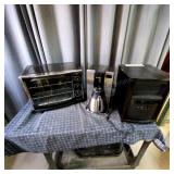 Convenient lot of three household appliances inclu