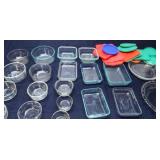 N3 - Pyrex Lot with Pie Pans and Assorte Nice coll