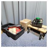 Versatile tool lot featuring a Black and Decker be