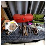 T5 - Circular Saw, Tool Box, Screwdriver Assorted