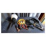 Practical lot featuring an outdoor light fixture a