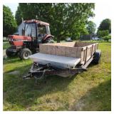 18-Foot Tandem Trailer with Electric Win This vers