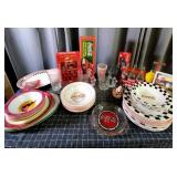 L4 - Coca Cola Dishware, Kitchenware Checkerboard