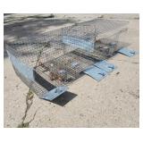 2x4 Ft Rabbit Cage Rabbit cage measuring 2 feet by