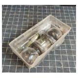 Privacy door handle set suitable for bedroom or ba