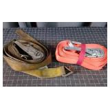 F3 - Ratchet Straps with Hook Ends 2 Ratchet Strap