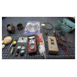 T2 - Mixed Shop Lot - Saw Blade, Hardwar Assorted
