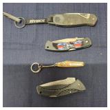 Mc - Lot of 4 Folding Pocket Knives Incl Collectio