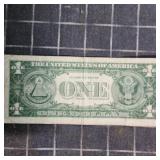 LB - 1957 B Series $1 Silver Certificate United St