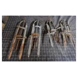 G4 - Vintage Mole Traps " Lot of 6 Spr Lot of 4