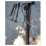 Yd - Antique Blacksmith & Farm Tool Lot Collection