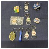 Mc - Beer Brand Keychain & Bottle Opener Collectio