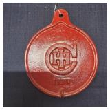 Q2 - IHC Cast Iron Cover 6-1/8" Antique Internatio