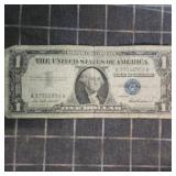 LB - 1957 Series One Dollar Silver Certi United St
