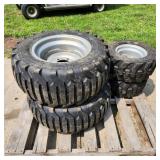YD - Titan Tractor Tires Set of 4 on Rim Set of fo
