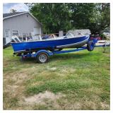 YD - Aluminum Fishing Boat with Evinrude Aluminum