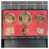 LB - 1973 United States Proof Set with E 1973 Unit