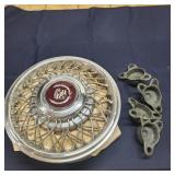 G1 - Cadillac Wire Spoke Wheel Covers wi Set of 4