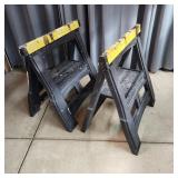 G3 - Pair of Stanley Adjustable Height F Two Stanl