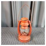 S2 - Dietz Red Kerosene Lantern with Gla Dietz ker