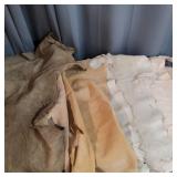 G3 - Collection of Brain Tanned Deer Hid Assortmen