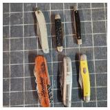 MC - Collection of Six Folding Pocket Kn Assortmen