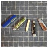 MC - Collection of Five Folding Pocket K Lot of fi