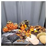 T1 - Fall & Harvest Decor Lot with Pumpk Assorted