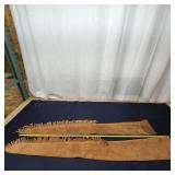 N2 - Two Suede Leather Rifle Cases with Set of two