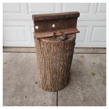 T1 - Blacksmith Stump Anvil with Railroa Blacksmit