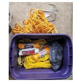 Linden, MI - - Assorted Rope, Cord, and Collection