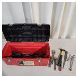 T2 - 24' Tool Box with Tray and Assorted Red plast