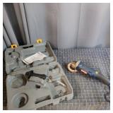 T5 - Ryobi Corded Angle Grinder with Cas Ryobi cor