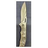 C3 - Wolf Design Folding Pocket Knife Folding pock