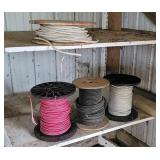 Linden, MI - - Partial Spools of Wire - Lot of par