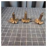 T1 - Herter's Cast Iron Decoy Anchors Se Set of 3