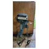 Linden, MI - - Evinrude Fleetwin Outboar Evinrude