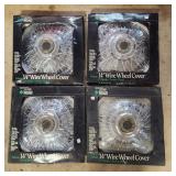 E1 - Rubber Queen 14' Wire Wheel Covers Set of 4 R