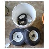 Linden, MI - - Marathon Solid Rubber Tir Solid rub