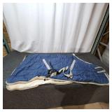 F3 - Winter Horse Blanket Size 74 and Ye Two-piece