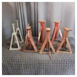 T4 - Assortment of Jack Stands - Various Collectio
