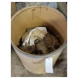 Linden, MI - - Fiber Drum with Assorted Large fibe
