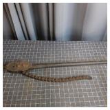 T2 - Chain Wrench with Long Handle Heavy-duty chai