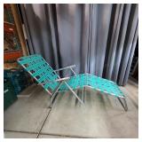 T3 - Aluminum Folding Chaise Lounge with Folding a