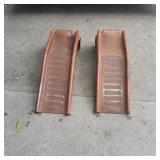 Yd - Pair of Steel Car Ramps Pair of steel automot