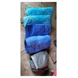 Linden, MI - - Assorted Small Poly Tarps Assorted